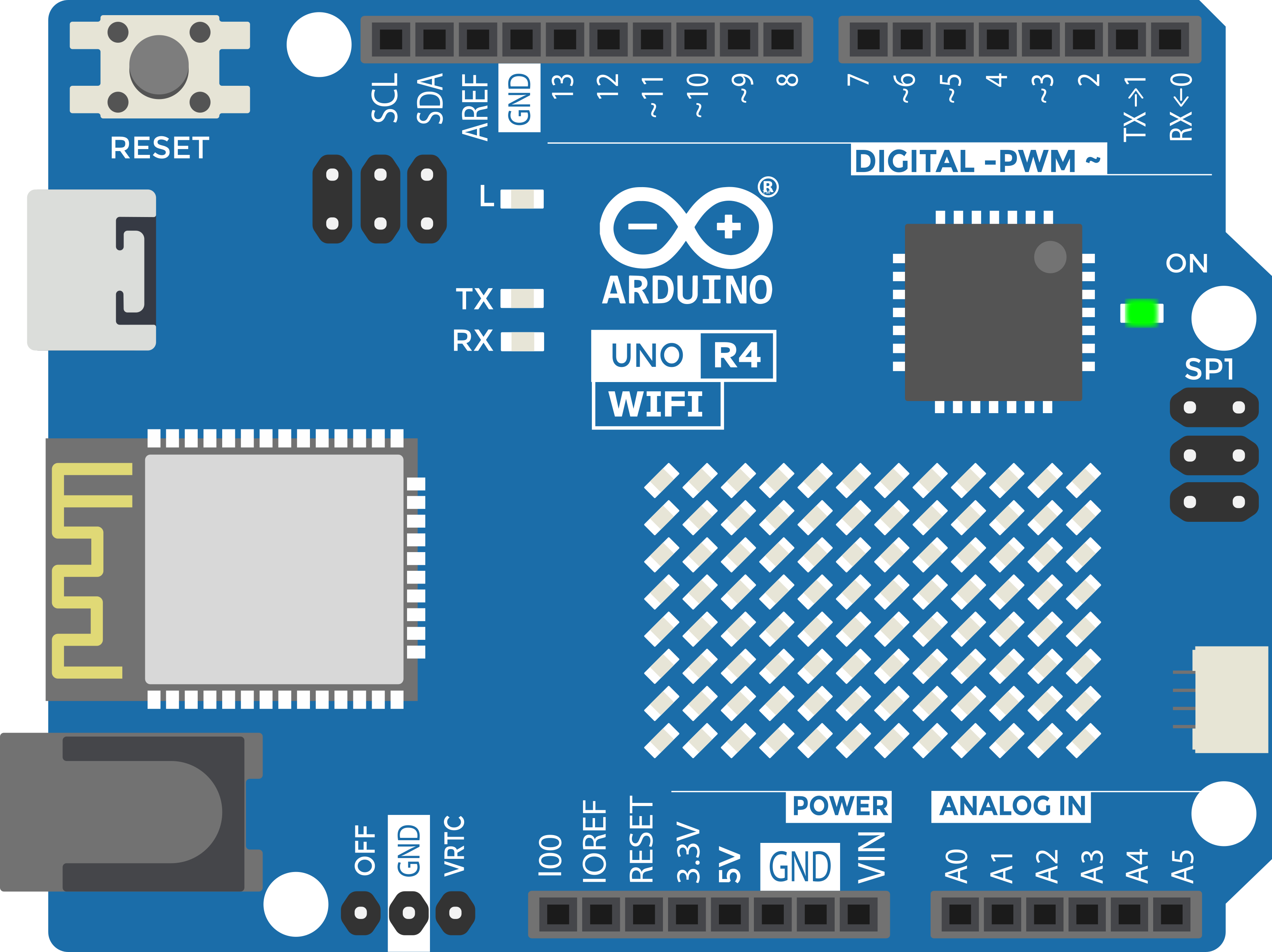 logo Arduino UNO R4 WiFi